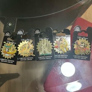 Disney Steampunk mechanical kingdom pins.